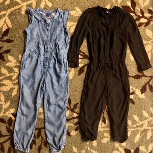 Gap kids/ Baby Gap jumpsuits Sz 5 and XS 4-5